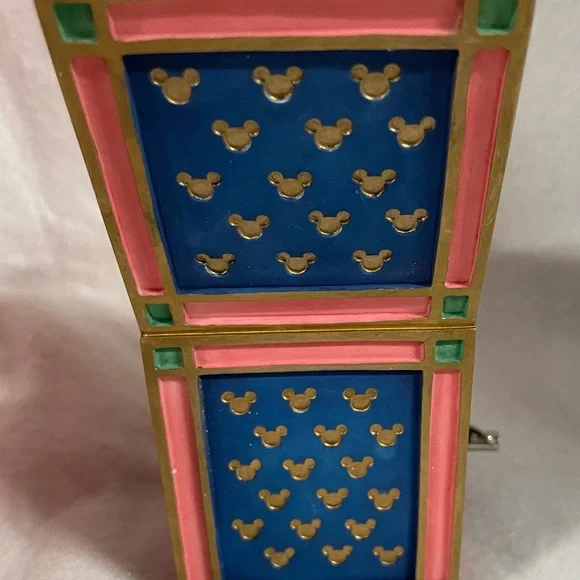 Enesco Red Mickey Mouse Musical Box - Picture 4 of 6